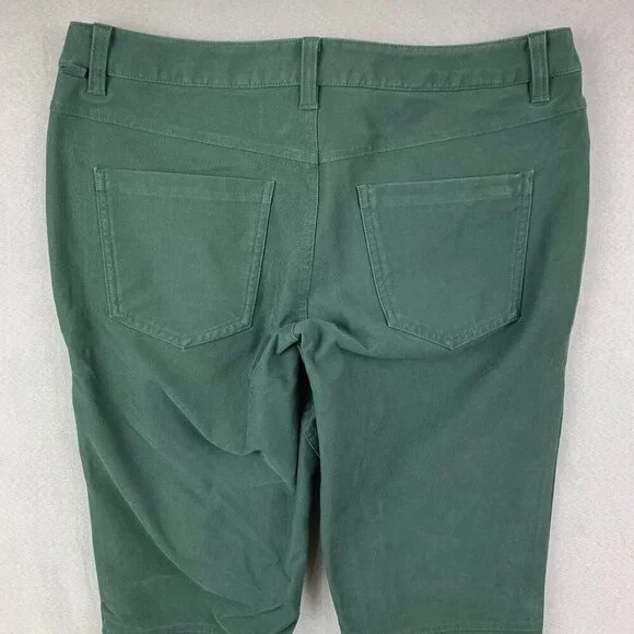 Lululemon Men Pants 32 Green Jeans ABC Skinny-Fit Utilitech Tapered 32x34 M5AD0S - Picture 9 of 10